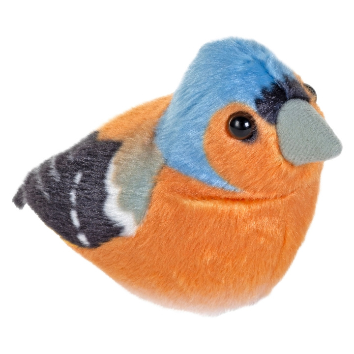 Wild Republic Pehmolelu Bird With Sound 18 cm Peippo ryhmässä LELUT, TUOTTEET LAPSILLE JA VAUVOILLE / Lelut vauvoille (0-3v) / Pehmolelut @ TP E-commerce Nordic AB (D23090)