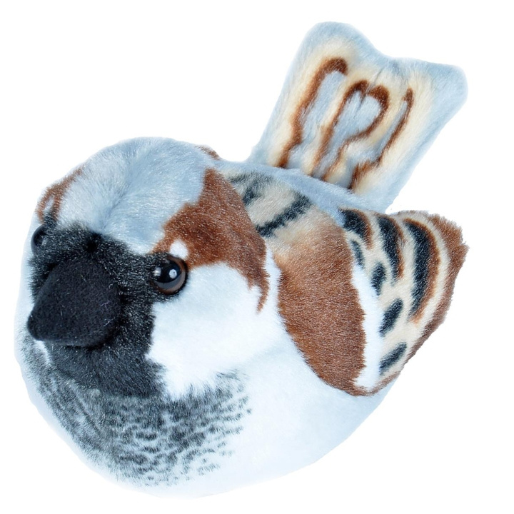 Wild Republic Pehmolelu Bird With Sound 18 cm Varpunen ryhmässä LELUT, TUOTTEET LAPSILLE JA VAUVOILLE / Lelut vauvoille (0-3v) / Pehmolelut @ TP E-commerce Nordic AB (D23093)