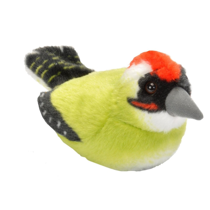 Wild Republic Gosedjur Bird With Sound 18 cm Gröngöling ryhmässä LELUT, TUOTTEET LAPSILLE JA VAUVOILLE / Lelut vauvoille (0-3v) / Pehmolelut @ TP E-commerce Nordic AB (D23096)