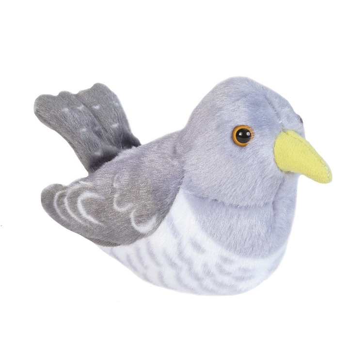 Wild Republic Pehmolelu Bird With Sound 18 cm Käki ryhmässä LELUT, TUOTTEET LAPSILLE JA VAUVOILLE / Lelut vauvoille (0-3v) / Pehmolelut @ TP E-commerce Nordic AB (D23097)