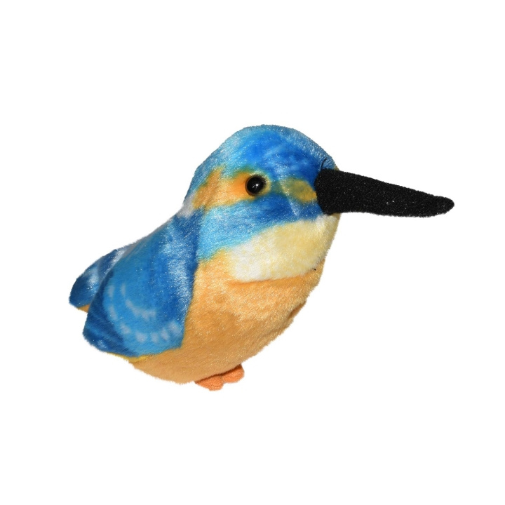 Wild Republic Pehmolelu Bird With Sound 18 cm Kuningaskalastajat ryhmässä LELUT, TUOTTEET LAPSILLE JA VAUVOILLE / Lelut vauvoille (0-3v) / Pehmolelut @ TP E-commerce Nordic AB (D23099)