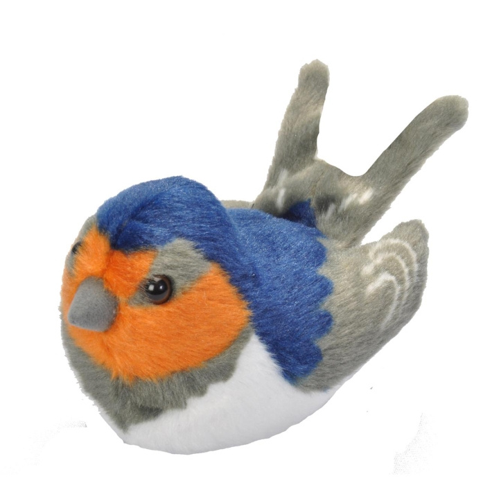 Wild Republic Gosedjur Bird With Sound 18 cm Ladusvala ryhmässä LELUT, TUOTTEET LAPSILLE JA VAUVOILLE / Lelut vauvoille (0-3v) / Pehmolelut @ TP E-commerce Nordic AB (D23100)