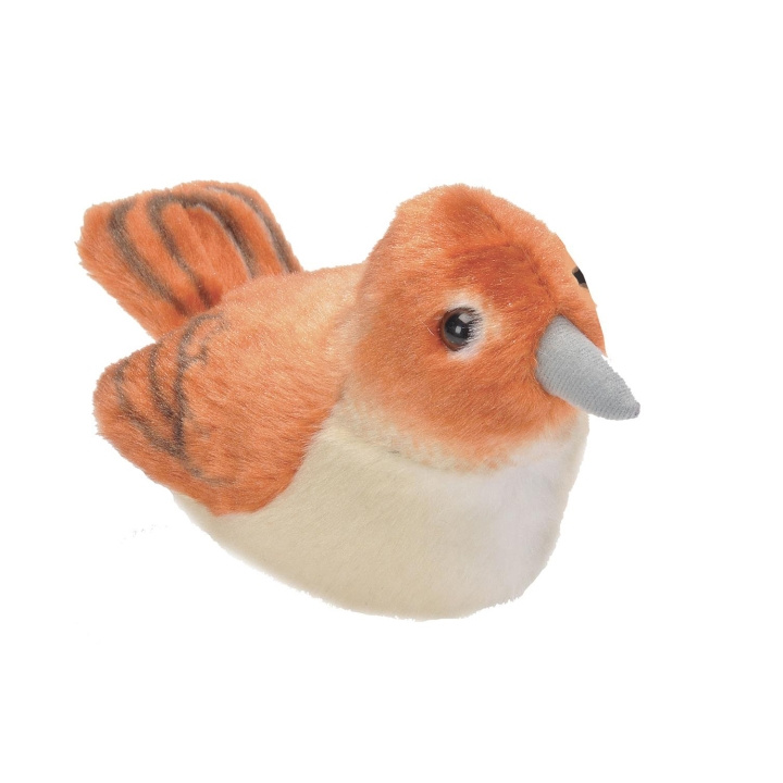 Wild Republic Gosedjur Bird With Sound 18 cm Näktergal ryhmässä LELUT, TUOTTEET LAPSILLE JA VAUVOILLE / Lelut vauvoille (0-3v) / Pehmolelut @ TP E-commerce Nordic AB (D23102)
