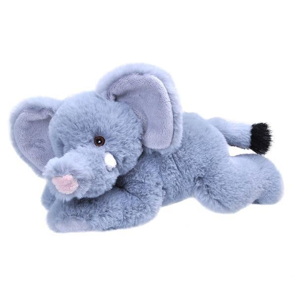 Wild Republic Pehmolelu Mini Ecokins 20 cm Norsu ryhmässä LELUT, TUOTTEET LAPSILLE JA VAUVOILLE / Lelut vauvoille (0-3v) / Pehmolelut @ TP E-commerce Nordic AB (D23154)