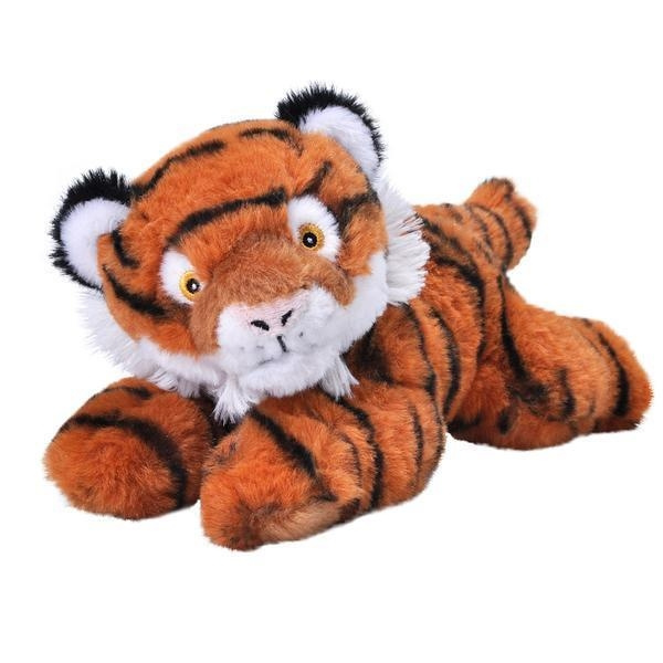 Wild Republic Pehmolelu Mini Ecokins 20 cm Tiikeri ryhmässä LELUT, TUOTTEET LAPSILLE JA VAUVOILLE / Lelut vauvoille (0-3v) / Pehmolelut @ TP E-commerce Nordic AB (D23162)
