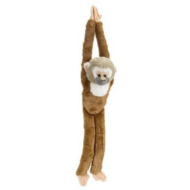 Wild Republic Pehmolelu Hanging Monkeys Saimiri ryhmässä LELUT, TUOTTEET LAPSILLE JA VAUVOILLE / Lelut vauvoille (0-3v) / Pehmolelut @ TP E-commerce Nordic AB (D23169)
