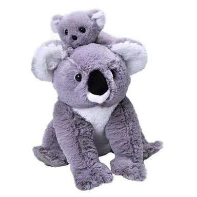Wild Republic Gosedjur Mom & Baby 38 cm Koala ryhmässä LELUT, TUOTTEET LAPSILLE JA VAUVOILLE / Lelut vauvoille (0-3v) / Pehmolelut @ TP E-commerce Nordic AB (D23172)