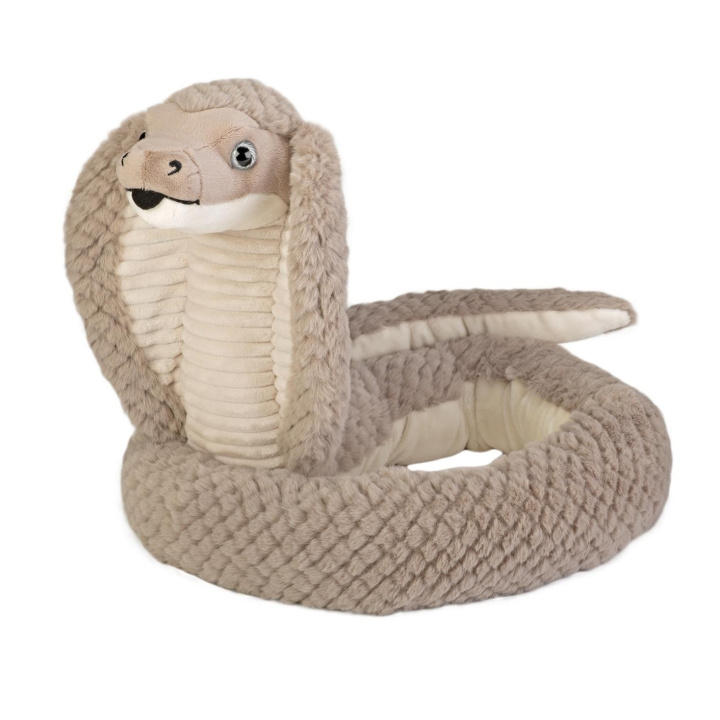Wild Republic Pehmolelu Luxury Snakes 137 cm Kobra ryhmässä LELUT, TUOTTEET LAPSILLE JA VAUVOILLE / Lelut vauvoille (0-3v) / Pehmolelut @ TP E-commerce Nordic AB (D23191)