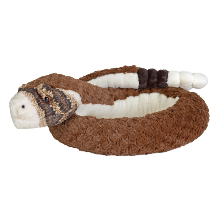 Wild Republic Gosedjur Luxury Snakes 137 cm Skallerorm ryhmässä LELUT, TUOTTEET LAPSILLE JA VAUVOILLE / Lelut vauvoille (0-3v) / Pehmolelut @ TP E-commerce Nordic AB (D23193)