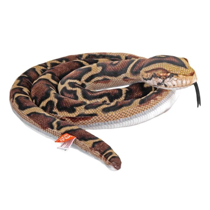 Wild Republic Pehmolelu Living Earth Snakes 152 cm Burmanpyton ryhmässä LELUT, TUOTTEET LAPSILLE JA VAUVOILLE / Lelut vauvoille (0-3v) / Pehmolelut @ TP E-commerce Nordic AB (D23196)