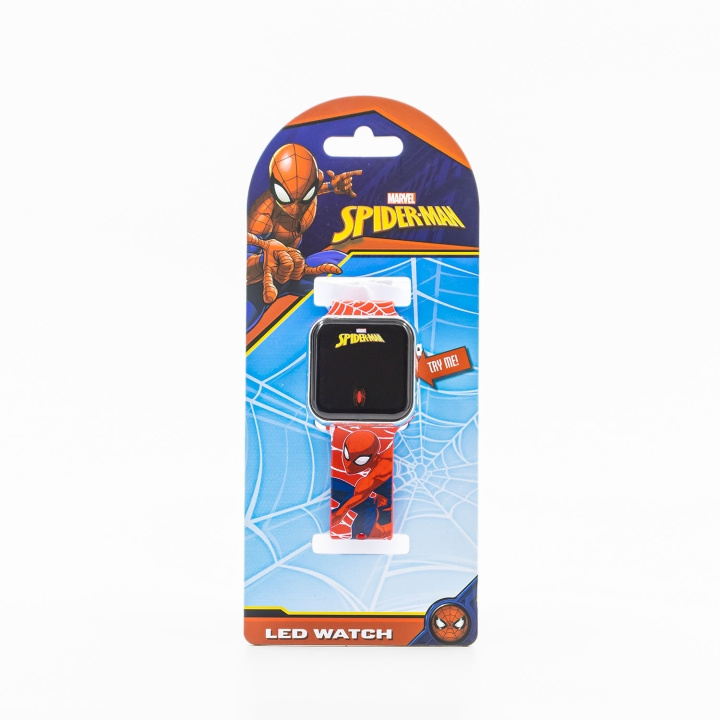ACCUTIME Kello LED Spiderman ryhmässä URHEILU, VAPAA-AIKA JA HARRASTUS / Urheilu- ja sykekellot / Smartwatch lapsille @ TP E-commerce Nordic AB (D23226)