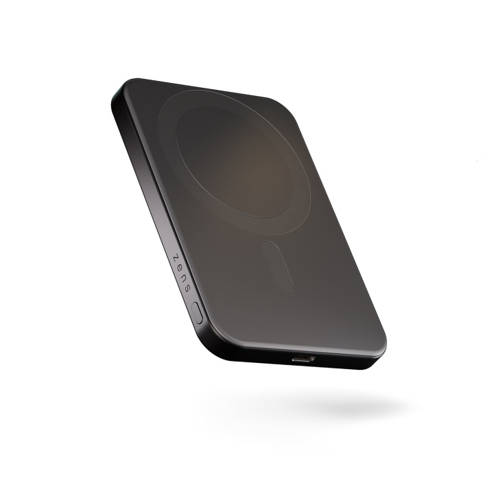 Zens Powerbank Pro 1 Slim 5.000 mAh Musta ryhmässä ÄLYPUHELIMET JA TABLETIT / Laturit & Kaapelit / Powerbanks @ TP E-commerce Nordic AB (D23271)