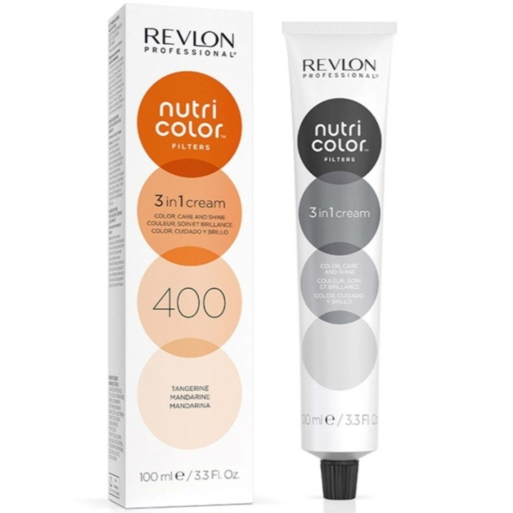 Revlon Nutri Color 400 Tangerine 100ml ryhmässä KAUNEUS JA TERVEYS / Hiukset &Stailaus / Hiustenhoito / Hiusväri / Hiusväri & Väripommi @ TP E-commerce Nordic AB (D23327)