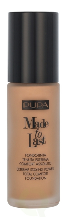 Pupa Milano Pupa Made To Last Total Comfort Foundation SPF10 30 ml #060 Golden Beige ryhmässä KAUNEUS JA TERVEYS / Meikit / Meikit Kasvot / Meikkivoide @ TP E-commerce Nordic AB (D23345)