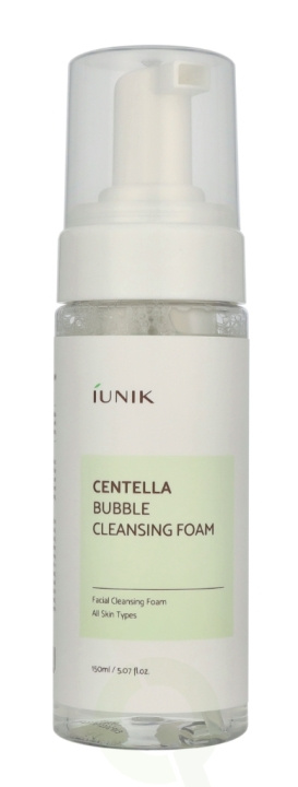 IUNIK Centella Bubble Cleansing Foam 150 ml All Skin Types ryhmässä KAUNEUS JA TERVEYS / Ihonhoito / Kasvot / Puhdistus @ TP E-commerce Nordic AB (D23394)