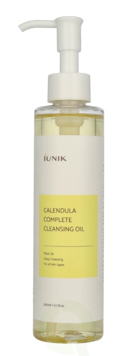 IUNIK Calendula Complete Cleansing Oil 200 ml All Skin Types ryhmässä KAUNEUS JA TERVEYS / Ihonhoito / Kasvot / Puhdistus @ TP E-commerce Nordic AB (D23395)