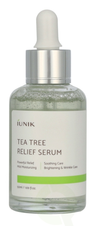 IUNIK Tea Tree Relief Serum 50 ml ryhmässä KAUNEUS JA TERVEYS / Ihonhoito / Kasvot / Seerumit iholle @ TP E-commerce Nordic AB (D23462)