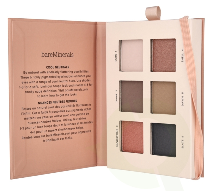 BareMinerals Mineralist Eye Shadow Palette 7.8 g Ultranatural ryhmässä KAUNEUS JA TERVEYS / Meikit / Silmät ja kulmat / Luomivärit @ TP E-commerce Nordic AB (D23484)