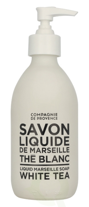Compagnie De Provence Marseille White Tea Liquid Soap 300 ml ryhmässä KAUNEUS JA TERVEYS / Ihonhoito / Kehon hoito / Kylpy- ja suihkugeelit @ TP E-commerce Nordic AB (D23496)