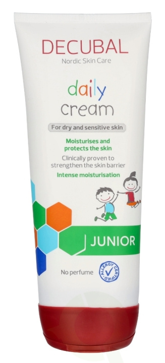 Decubal Basic Junior Cream 200 ml ryhmässä KAUNEUS JA TERVEYS / Ihonhoito / Kasvot / Päivävoide @ TP E-commerce Nordic AB (D23516)