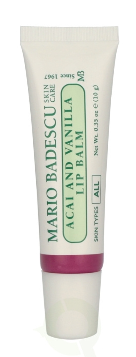 Mario Badescu Acai & Vanilla Lip Balm 10 g ryhmässä KAUNEUS JA TERVEYS / Meikit / Huulet / Huulivoide @ TP E-commerce Nordic AB (D23525)