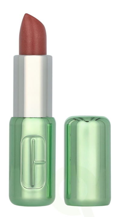 Clinique Pop Longwear Shine Lipstick 3.9 g #01 Nude Pop ryhmässä KAUNEUS JA TERVEYS / Meikit / Huulet / Huulipuna @ TP E-commerce Nordic AB (D23531)