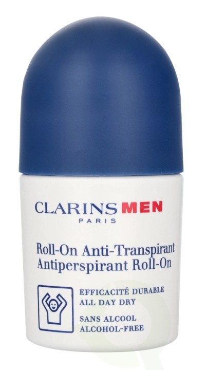 Clarins Men Antiperspirant Deo Roll-On 50 ml ryhmässä KAUNEUS JA TERVEYS / Tuoksut & Parfyymit / Deodorantit / Miesten deodorantit @ TP E-commerce Nordic AB (D23540)
