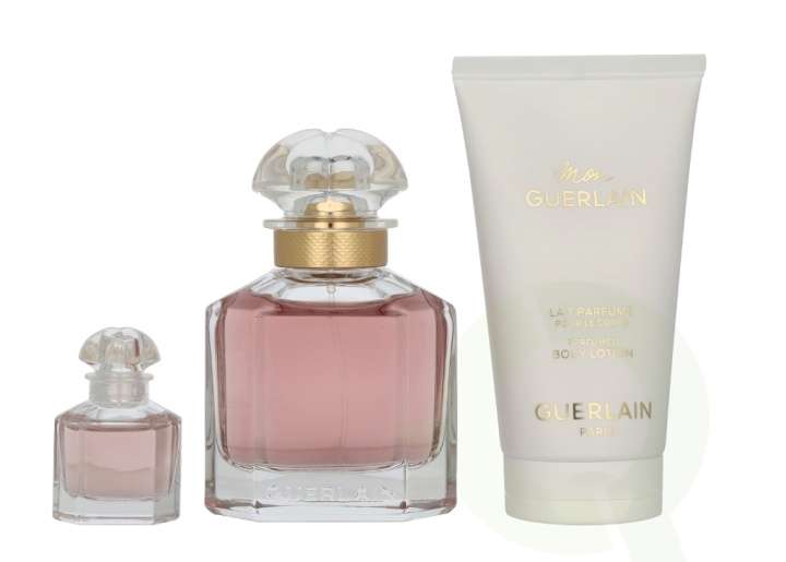 Guerlain Mon Guerlain Giftset 130 ml Edp 50 ml/Body Lotion 75 ml/Edp 5 ml ryhmässä KAUNEUS JA TERVEYS / Lahjapakkaukset / Naisten lahjapakkaukset @ TP E-commerce Nordic AB (D23566)