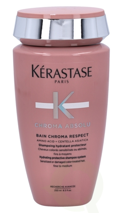 Kerastase Chroma Absolu Bain Chroma Respect Shampoo 250 ml ryhmässä KAUNEUS JA TERVEYS / Hiukset &Stailaus / Hiustenhoito / Shampoo @ TP E-commerce Nordic AB (D23630)