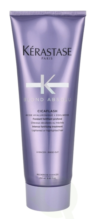 Kerastase Blond Absolu Cicaflash Conditioner 250 ml Intense Fortifying Treatment Lightened Hair ryhmässä KAUNEUS JA TERVEYS / Hiukset &Stailaus / Hiustenhoito / Hoitoaine @ TP E-commerce Nordic AB (D23669)
