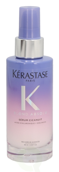 Kerastase Blond Absolu Cicanuit Overnight Serum 90 ml Overnight Recovery ryhmässä KAUNEUS JA TERVEYS / Ihonhoito / Kasvot / Seerumit iholle @ TP E-commerce Nordic AB (D23679)