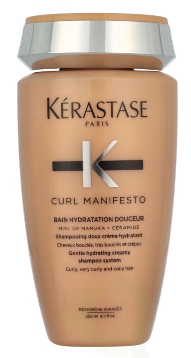 Kerastase Curl Manifesto Gentle Hydrating Creamy-Shampoo 250 ml ryhmässä KAUNEUS JA TERVEYS / Hiukset &Stailaus / Hiustenhoito / Shampoo @ TP E-commerce Nordic AB (D23681)