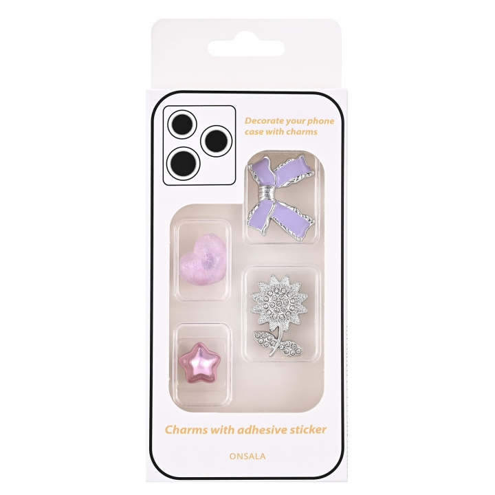 Onsala Koristeet Pimp Your Phone Metalli Ja Muovi 4kpl ryhmässä URHEILU, VAPAA-AIKA JA HARRASTUS / Hauskat tavarat / Hauskat tavarat @ TP E-commerce Nordic AB (D23716)