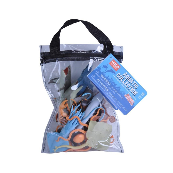 Wild Republic Zipper Polybags Aquatic ryhmässä LELUT, TUOTTEET LAPSILLE JA VAUVOILLE / Leikkikalut, Askartelu &Pelit / Figuurit, miniatyyrit ja tarvikkeet @ TP E-commerce Nordic AB (D23733)