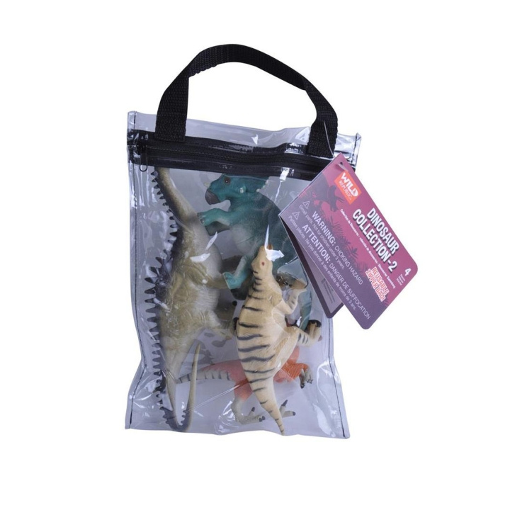 Wild Republic Zipper Polybags Dino 2 ryhmässä LELUT, TUOTTEET LAPSILLE JA VAUVOILLE / Leikkikalut, Askartelu &Pelit / Figuurit, miniatyyrit ja tarvikkeet @ TP E-commerce Nordic AB (D23734)