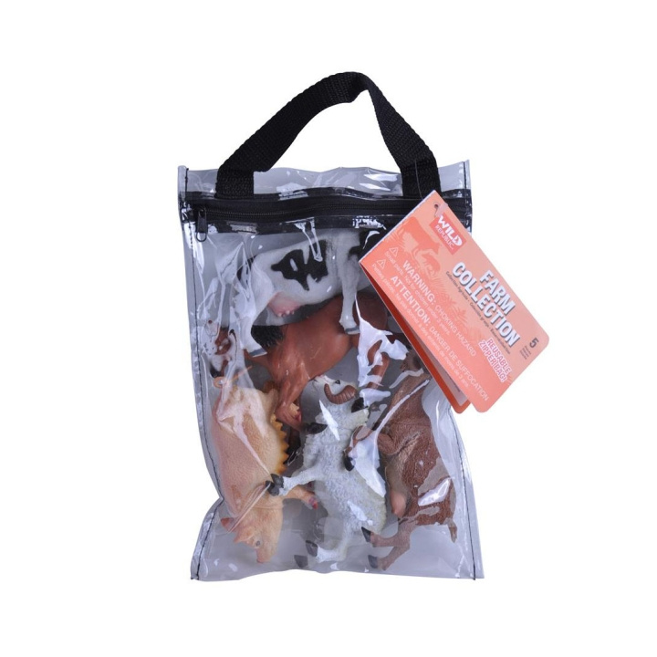 Wild Republic Zipper Polybags Farm ryhmässä LELUT, TUOTTEET LAPSILLE JA VAUVOILLE / Leikkikalut, Askartelu &Pelit / Figuurit, miniatyyrit ja tarvikkeet @ TP E-commerce Nordic AB (D23736)