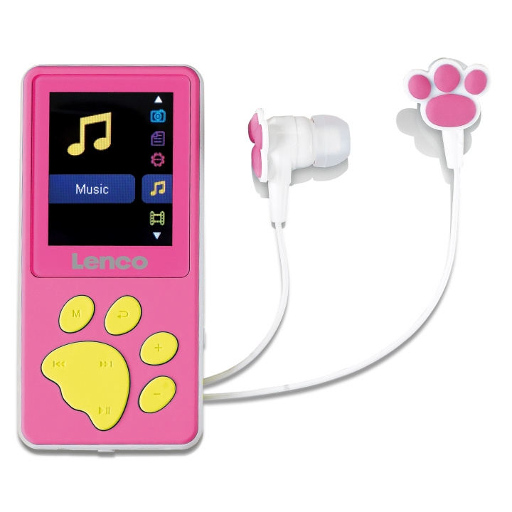 Lenco 8GB MP3 MP4-soitin 1,8