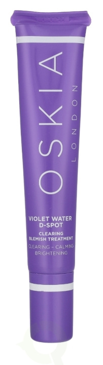 OSKIA Violet Water D-Spot Clearing Blemish Treatment 20 ml ryhmässä KAUNEUS JA TERVEYS / Ihonhoito / Kasvot / Päivävoide @ TP E-commerce Nordic AB (D23848)
