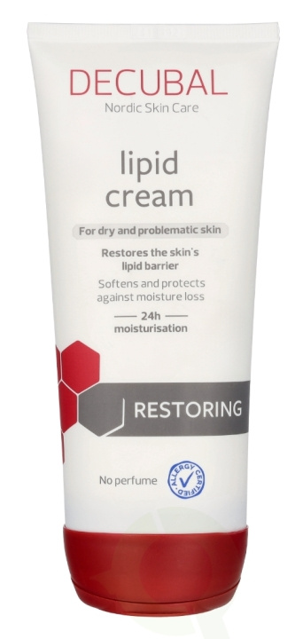 Decubal Lipid Cream 200 ml For Dry And Problematic Skin ryhmässä KAUNEUS JA TERVEYS / Ihonhoito / Kasvot / Päivävoide @ TP E-commerce Nordic AB (D23870)