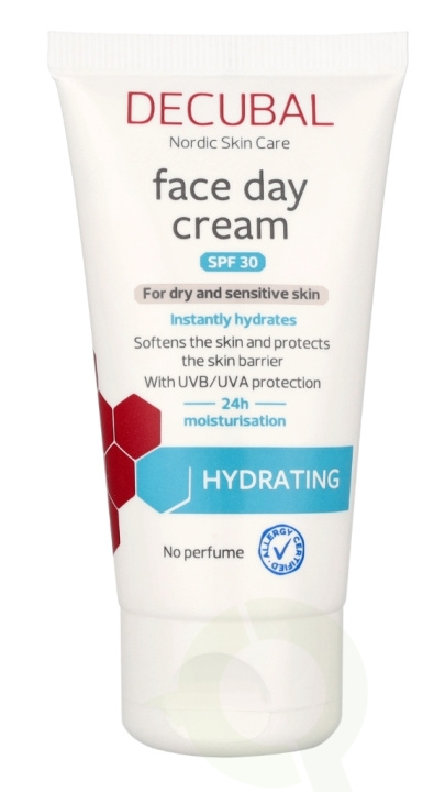 Decubal Hydrating Face Day Cream SPF30 50 ml ryhmässä KAUNEUS JA TERVEYS / Ihonhoito / Kasvot / Päivävoide @ TP E-commerce Nordic AB (D23872)