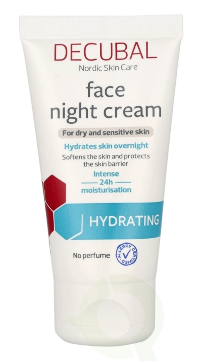 Decubal Hydrating Face Night Cream 50 ml ryhmässä KAUNEUS JA TERVEYS / Ihonhoito / Kasvot / Yövoide @ TP E-commerce Nordic AB (D23880)