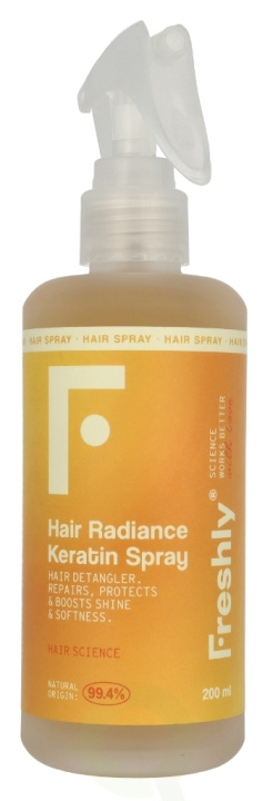 Freshly Cosmetics Hair Radiance Keratin Spray 200 ml ryhmässä KAUNEUS JA TERVEYS / Hiukset &Stailaus / Hiustenhoito / Hoitoainesuihke/Leave-in @ TP E-commerce Nordic AB (D23881)