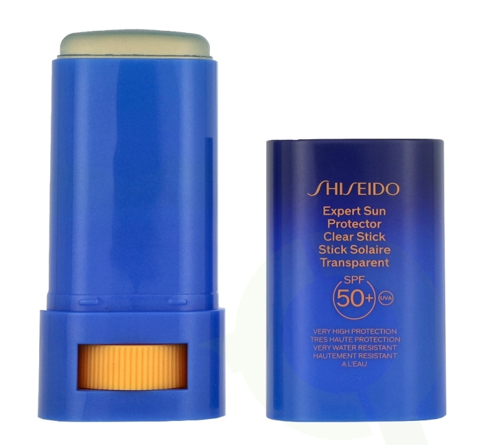 Shiseido Expert Sun Protector Clear Stick SPF50+ 20 g ryhmässä KAUNEUS JA TERVEYS / Ihonhoito / Rusketus / Aurinkosuoja @ TP E-commerce Nordic AB (D23885)