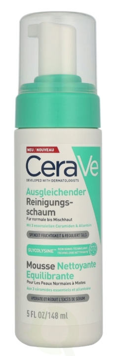 Cerave Balancing Air Foam Cleanser 148 ml ryhmässä KAUNEUS JA TERVEYS / Ihonhoito / Kasvot / Puhdistus @ TP E-commerce Nordic AB (D23894)