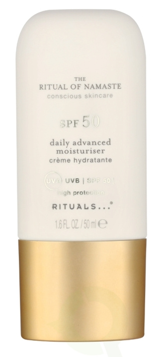 Rituals Namaste Daily Advanced Moisturiser SPF50 50 ml ryhmässä KAUNEUS JA TERVEYS / Ihonhoito / Rusketus / Aurinkosuoja @ TP E-commerce Nordic AB (D23896)