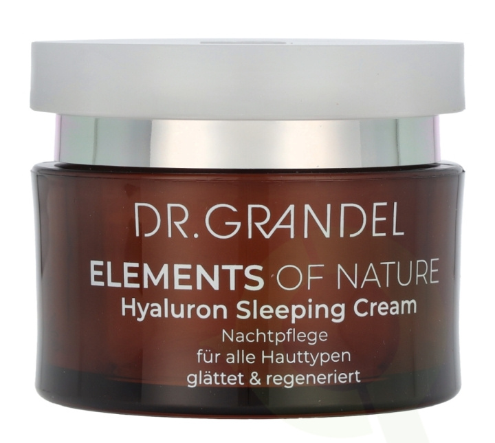 Dr Grandel Dr. Grandel Elements of Nature Hyaluron Sleeping Cream 50 ml For All Skin Types ryhmässä KAUNEUS JA TERVEYS / Ihonhoito / Kasvot / Yövoide @ TP E-commerce Nordic AB (D23954)