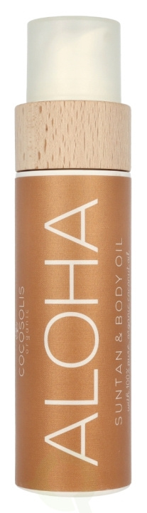 Cocosolis Cosmetics Cocosolis Aloha Suntan & Body Oil 110 ml ryhmässä KAUNEUS JA TERVEYS / Ihonhoito / Kehon hoito / Vartalovoide @ TP E-commerce Nordic AB (D23969)