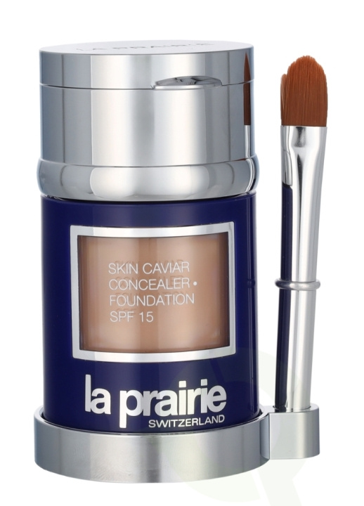 La Prairie Skin Caviar Foundation SPF15 30 ml Almond Beige NW-40 ryhmässä KAUNEUS JA TERVEYS / Meikit / Meikit Kasvot / Meikkivoide @ TP E-commerce Nordic AB (D24056)