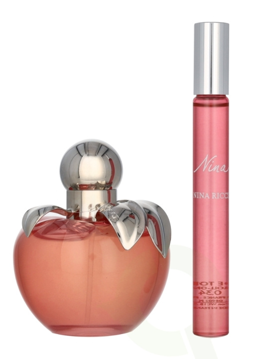 Nina Ricci Nina Giftset 60 ml Edt Spray 50ml/Roll-On 10ml ryhmässä KAUNEUS JA TERVEYS / Tuoksut & Parfyymit / Parfyymit / Naisten Tuoksut @ TP E-commerce Nordic AB (D24066)