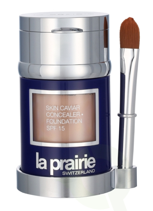 La Prairie Skin Caviar Foundation SPF15 30 ml Pure Ivory N-20 ryhmässä KAUNEUS JA TERVEYS / Meikit / Meikit Kasvot / Meikkivoide @ TP E-commerce Nordic AB (D24087)